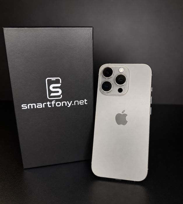 iPhone 16 Pro 256 GB Natural | SIM+SIM | Standard ASIS+ | Bateria 100% | 0 cykli | Gwarancja 12M | NIEAKTYWOWANY