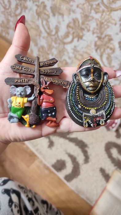 Магніт на холодильник  Бату Париж Нью-Йорк Австралія Сінгапур