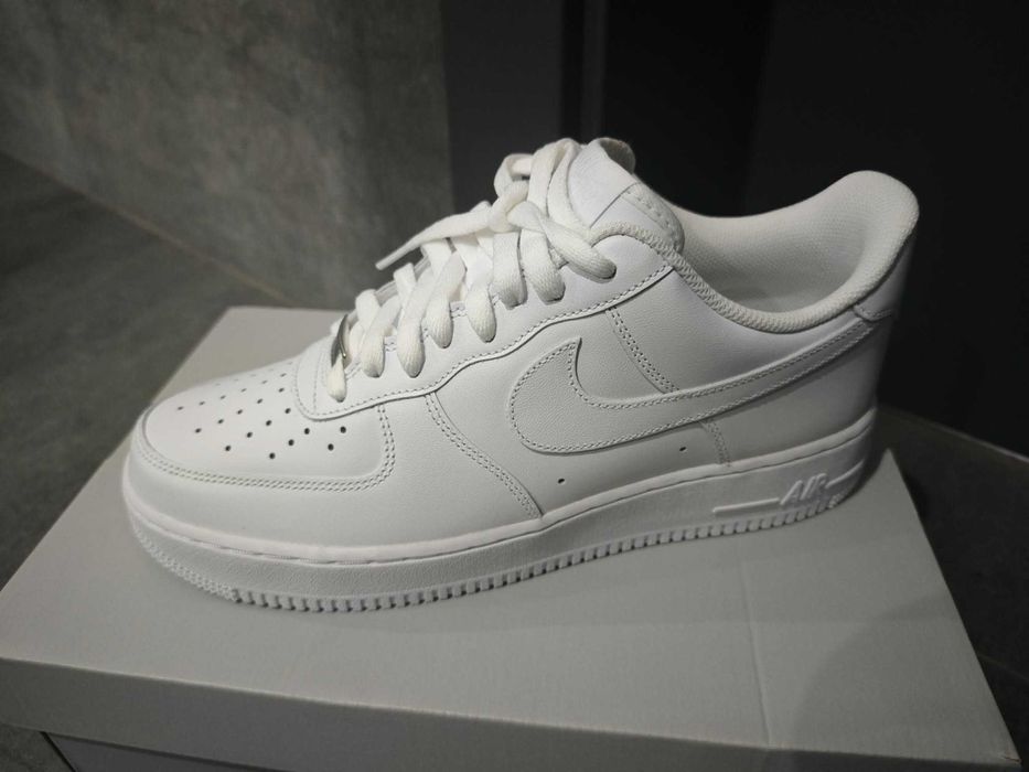 Nike Air Force 1 - białe rozmiar 44 – nowe, oryginalne