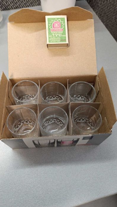 Набор рюмок Valse, нові 6 штук в коробці