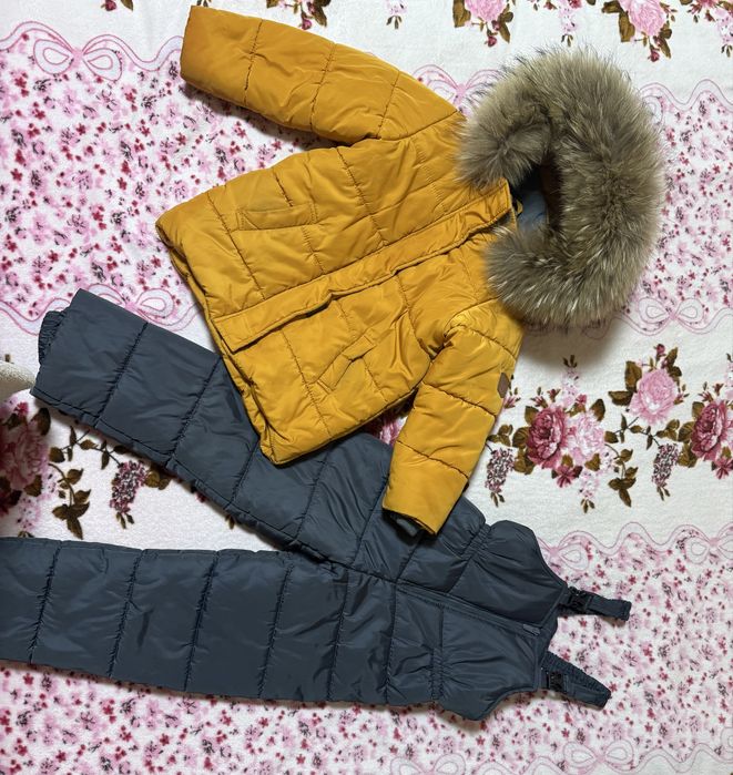 Теплий зимовий комбінезон куртка Tepleenet парка теплее нет курточка