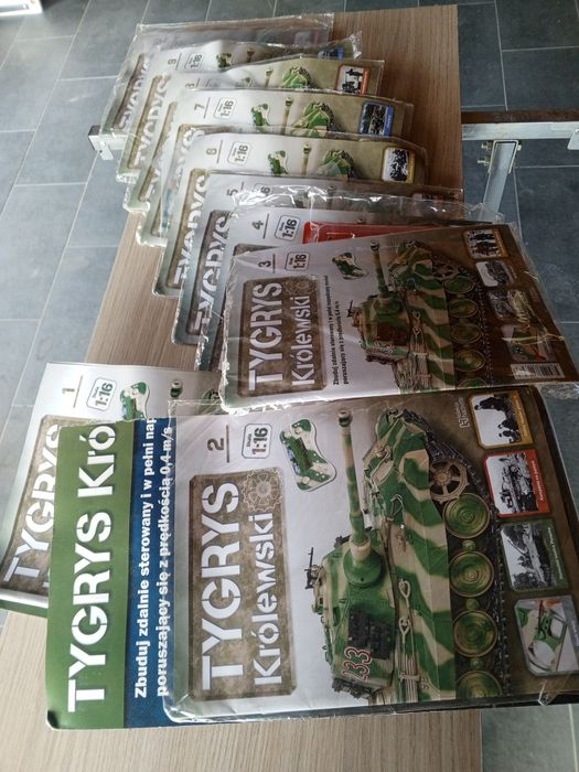 Kolekcja tygrys krolewski 20 części nowe