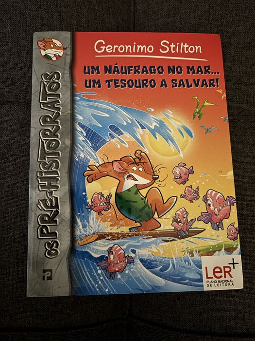 Geronimo Stilton (Autor) Um Náufrago no Mar... E um Tesouro a Salvar!