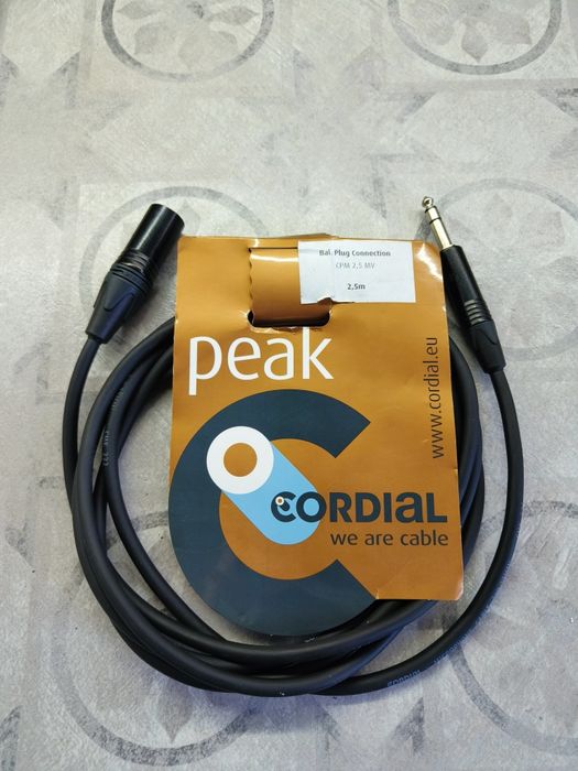 Балансный кабель Cordial CPM 2.5 MV