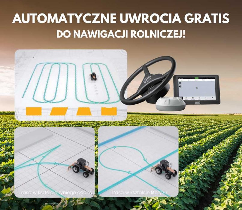 FJDynamics Nawigacja Rolnicza RTK GPS - prowadzenie RTK 2.5 cm