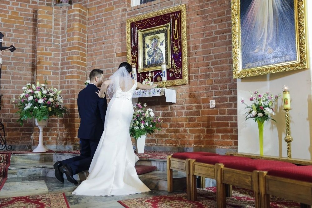 Suknia ślubna rozm.36