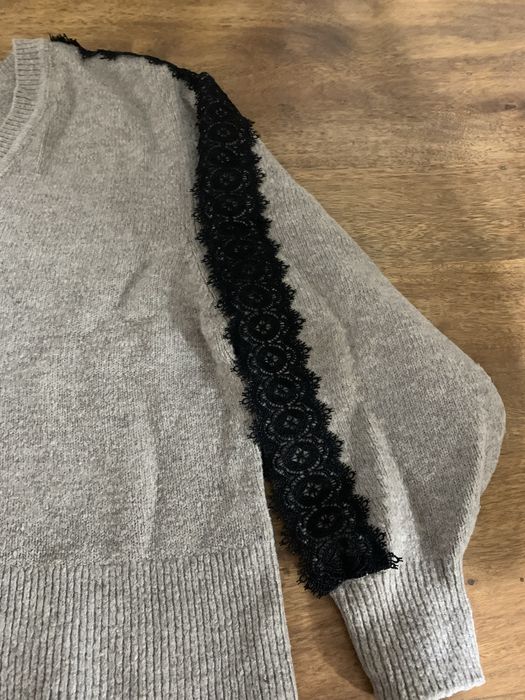 Camisola de Inverno “Zara” tamanho S, bege, decote em V