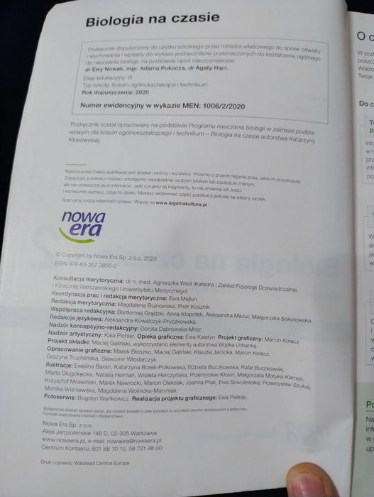 Biologia na czasie cześć 2