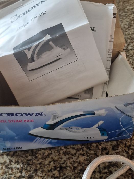 Ferro de viagem a funcionar