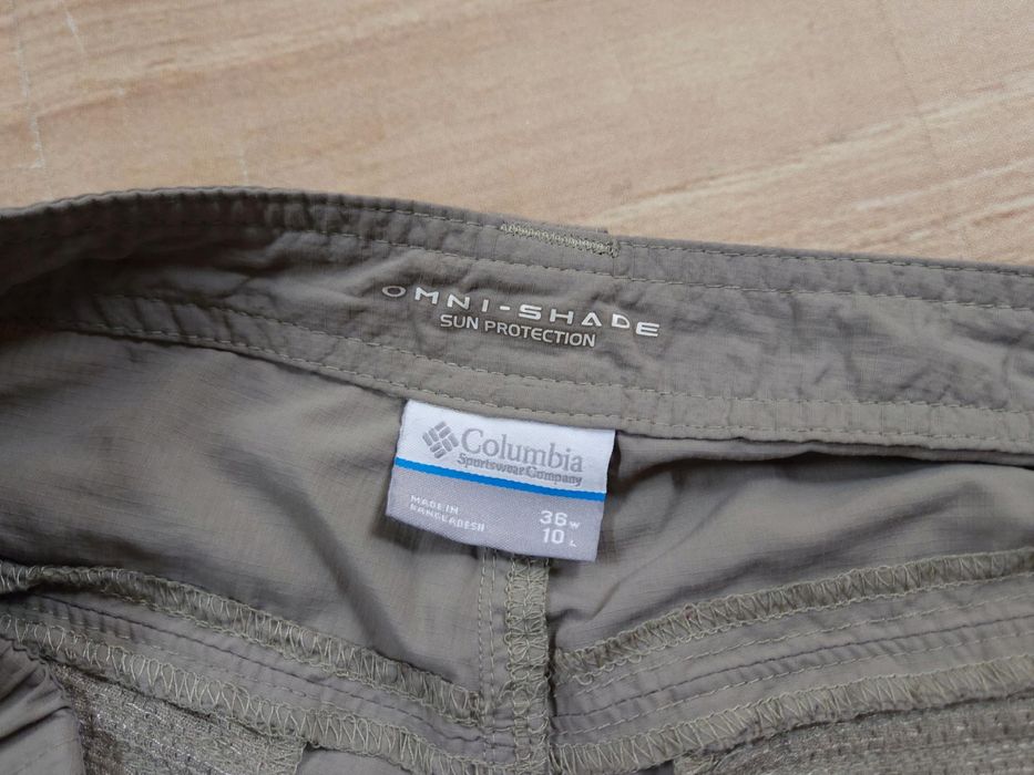 COLUMBIA Omni-Shade Spodenki Męskie Cargo r. 36