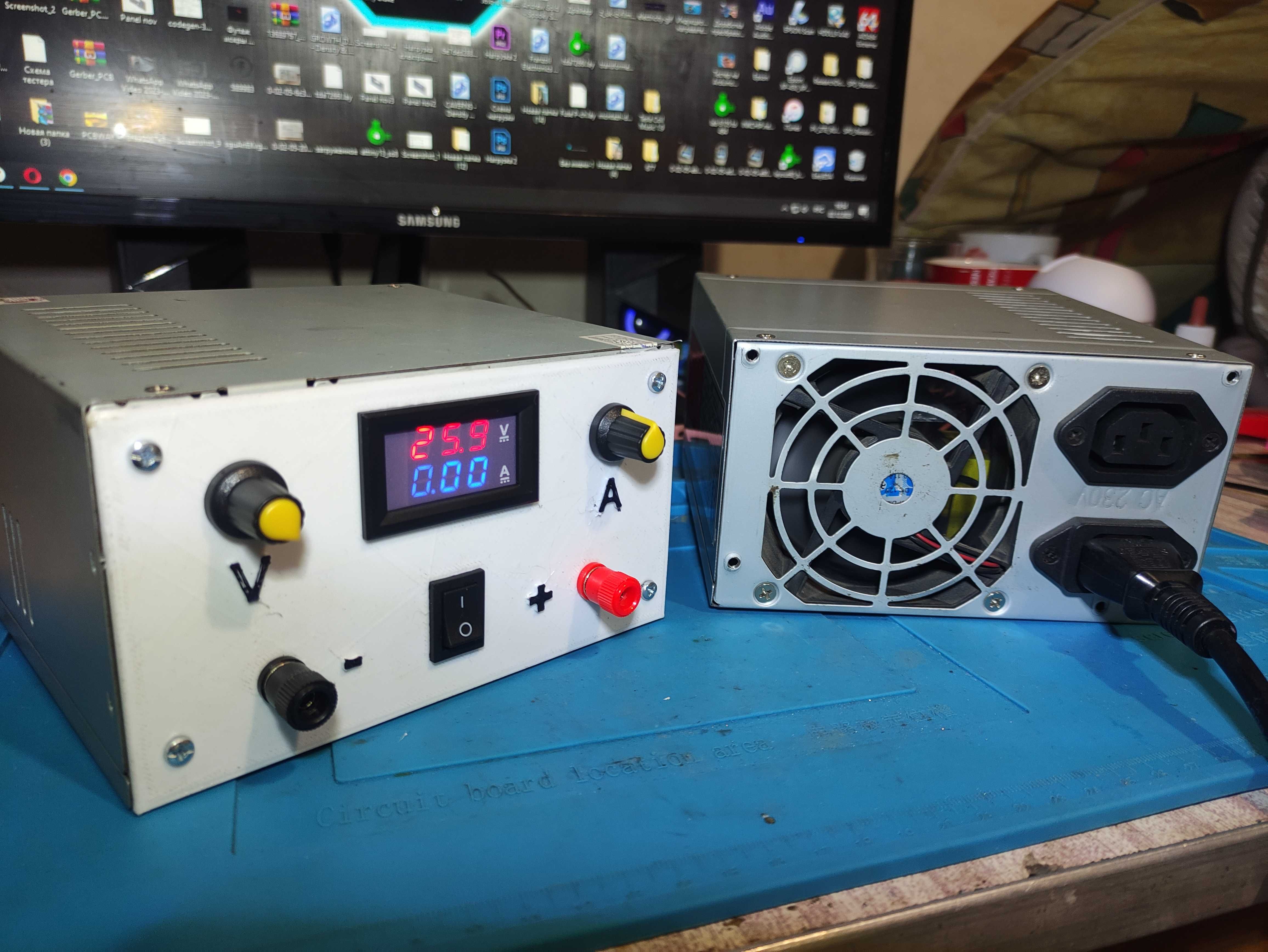 Лабораторный блок питания 0-25V 10A. Зарядка для авто: 1 000 грн ...