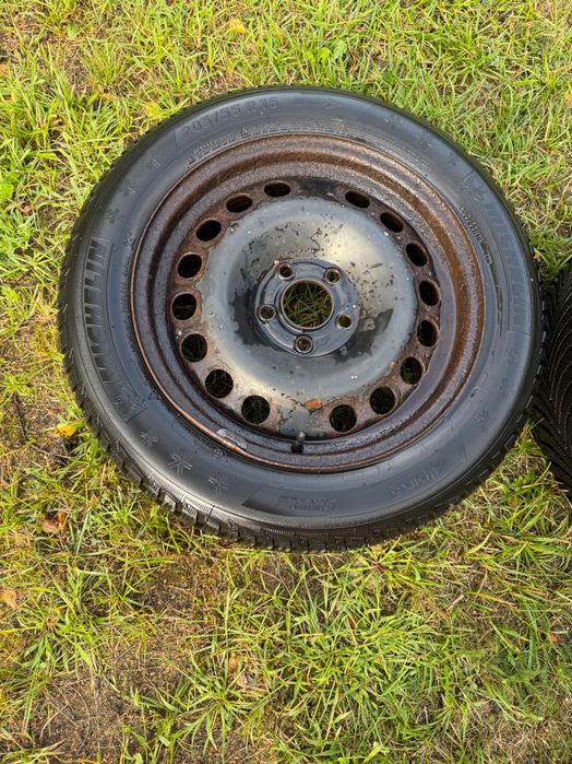 Opony zimowe z felgami Michelin Alpin 5 (205/55/16)