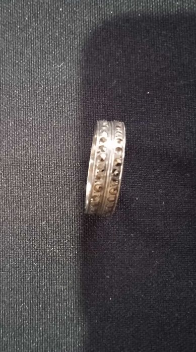 Aliança de prata T22 anos 60