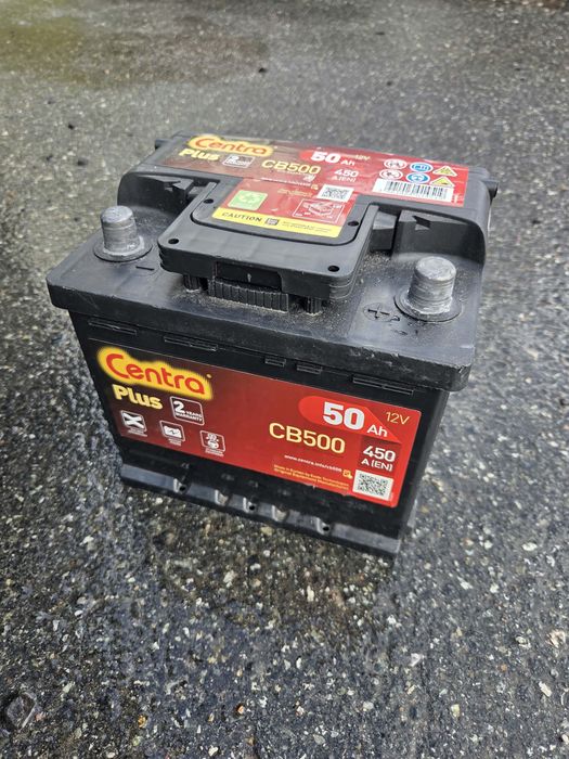 Akumulator Centra Plus 12V 50Ah 450A(EN) Gwarancja