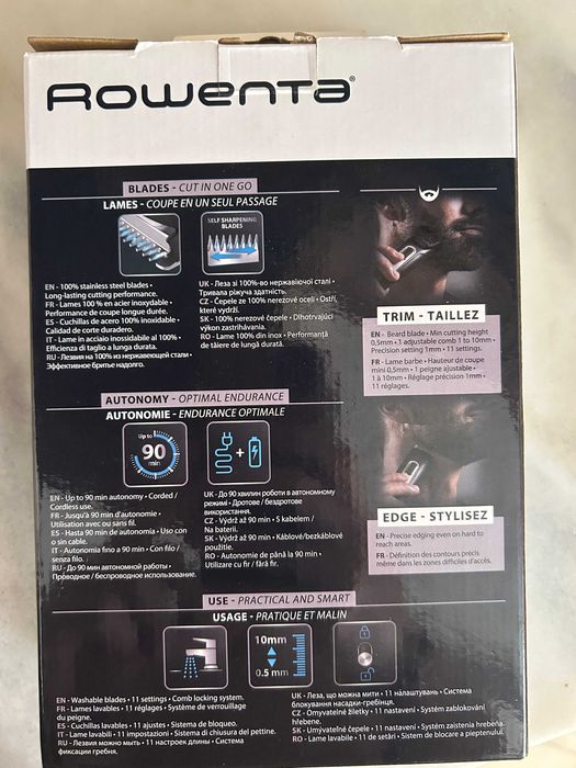 Máquina barbear Rowenta