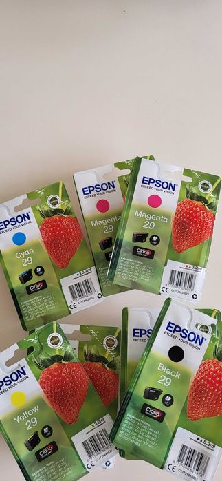 8 Cartuchos EPSON Selados - bom preço