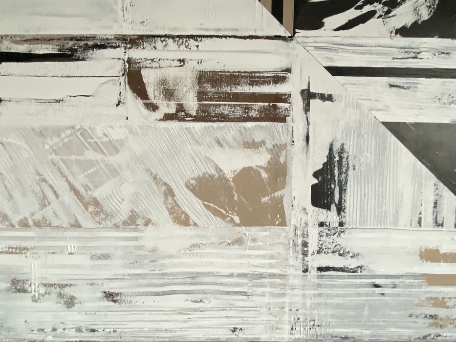 Duży obraz loft, lamele, nowoczesny 190/130 cm