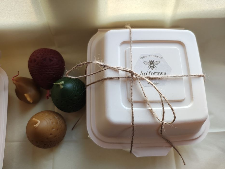 Свічки з бджолиного воску