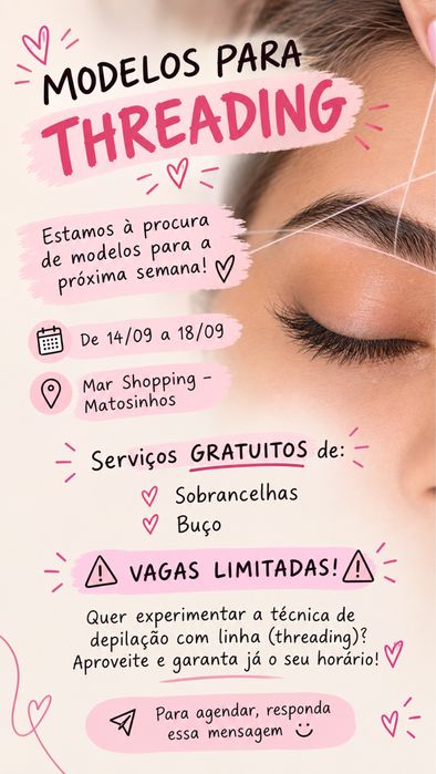 Procuro modelos para sobrancelhas