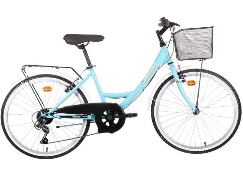 Велосипед міський  CITY VENERE DISCOVERY бірюзовий 24 дюйми