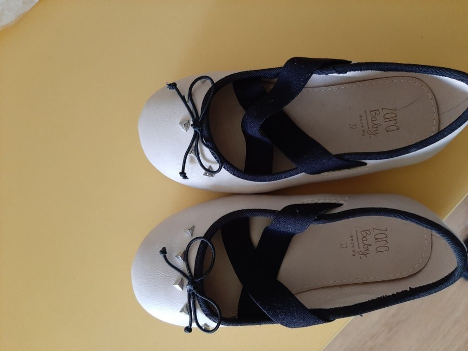 Sapatos chicco azuis 19 sem uso e zara 22 sem uso