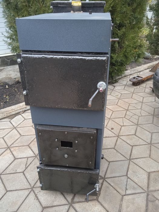 Котел Пиролизный длительного горения Твердотопливный