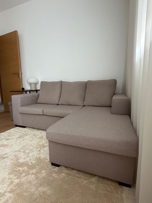 Sofá chaise long 3 lugares