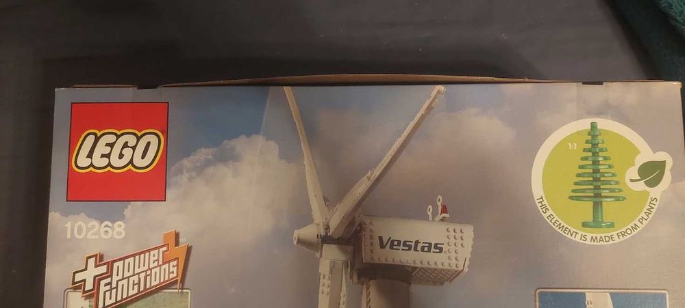 LEGO 10268 Vestas Wind Turbine – NOWY, fabrycznie zamknięty, Creator Expert