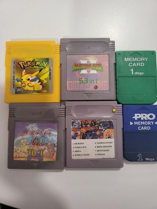 Gry nintendo gameboy
