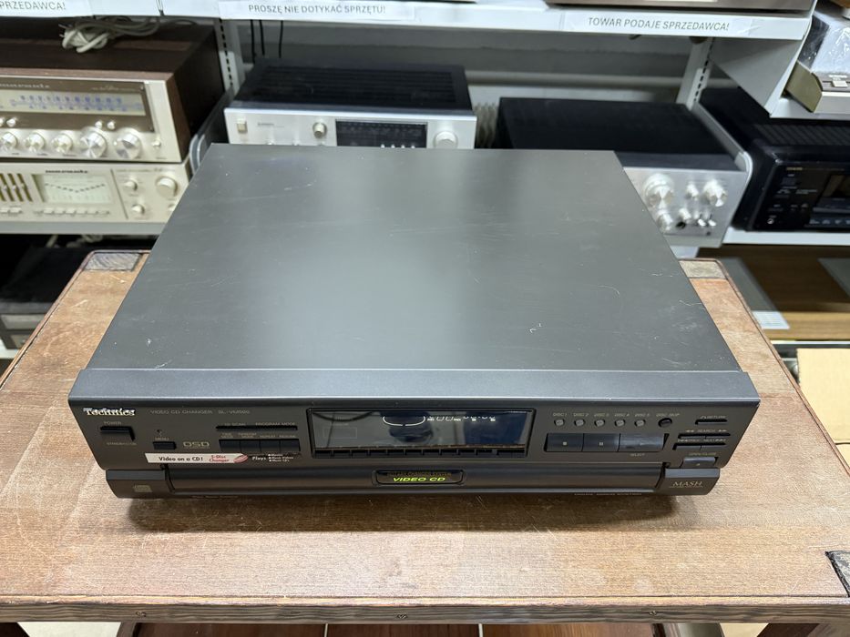 ‼️ Technics SL-VM500 – Zmieniarka CD 5-Płytowa Hi-Fi z Mechanizmem Multi Play i Cyfrowym Wyjściem Audio | Audio Room