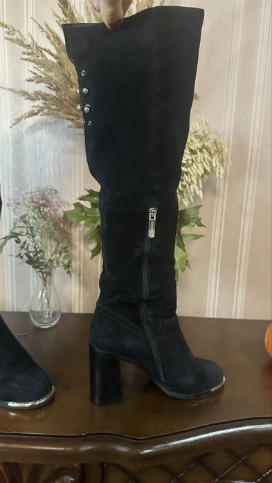 Сапожки жіночі замшеві 39 розмір