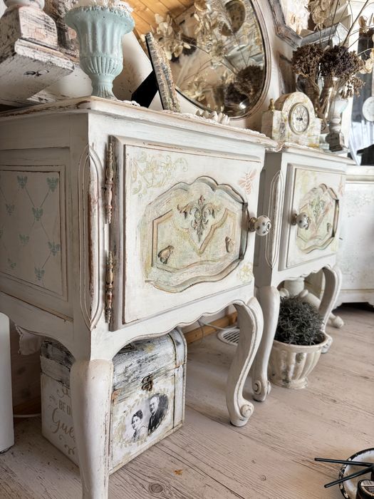 Promocja Szafki nocne Shabby chic ludwikowskie promocja! lampki