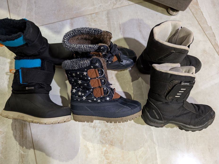 Ботинки сапоги adidas decathlon hm quechua зимові чоботи для хлопчика
