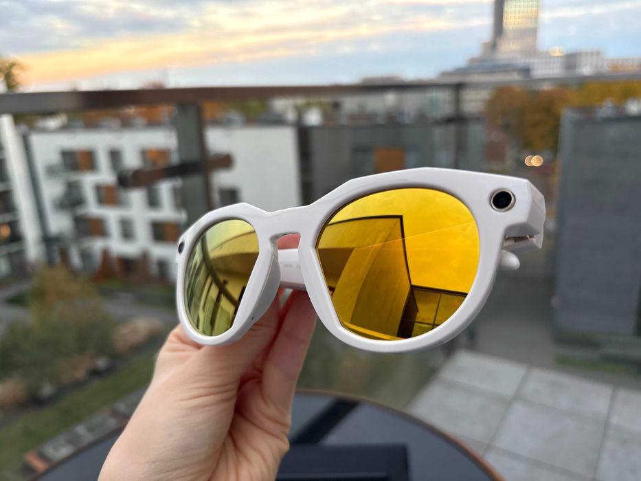 Смарт окуляри Oakley Meta HSTN золотисті лінзи
