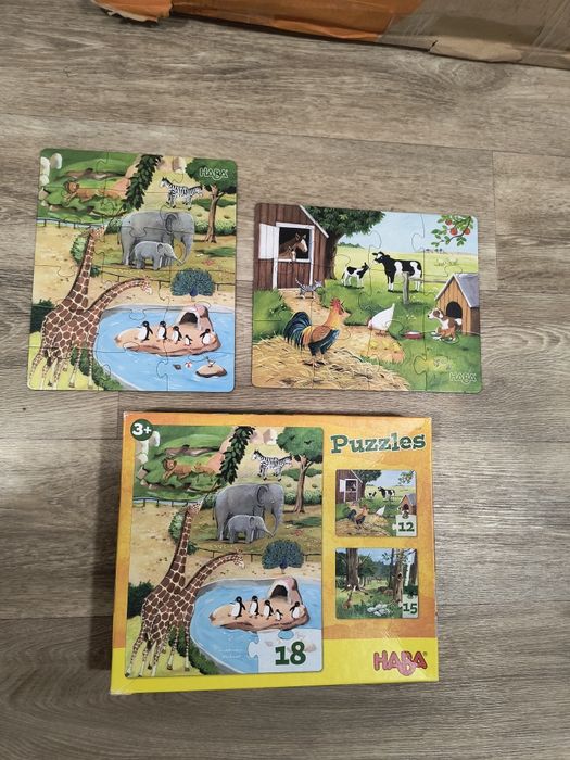 пазли дитячі  великі для 3+ , набір,всі за 150грн