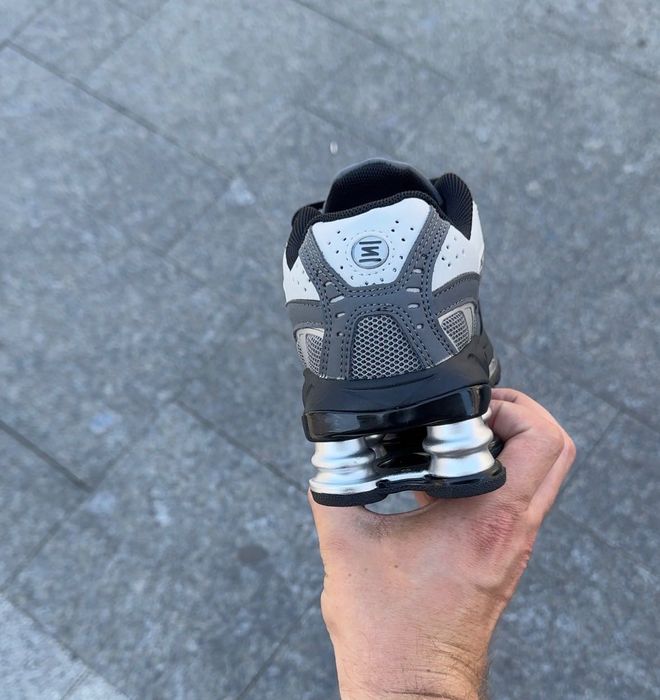 Найк шокс Nike x Supreme Shox Ride 2 Grey White Найк х Супрім Шокс Райд 2 Сіро-Білі