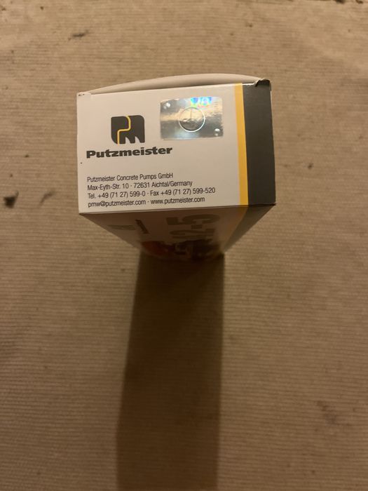 Miniatura Putzmeister 42-5 Mercedes-Benz Escala 1:50 — NOVA na caixa!