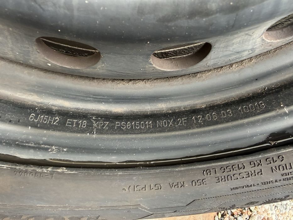 R15  диски алюмінієві 4х108 Citroen Peugeot R15