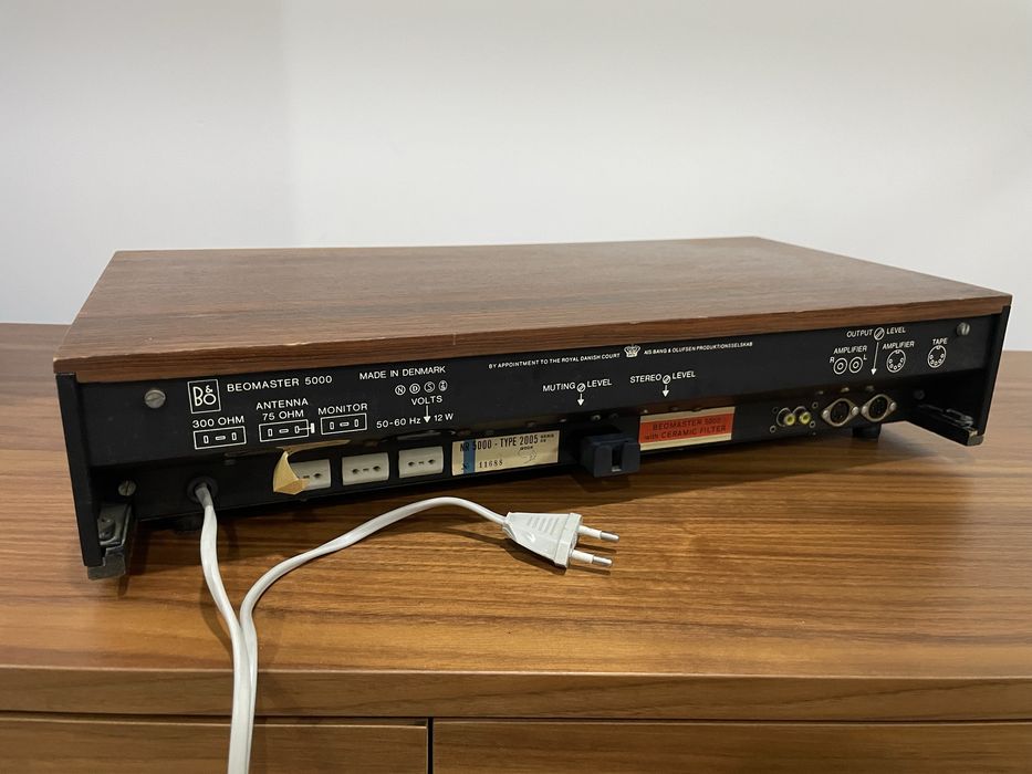Bang & Olufsen - Beomaster 5000 (de 1968 a 1972) - FM stereo tuner