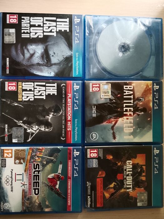 Продаю диски від playstation 4