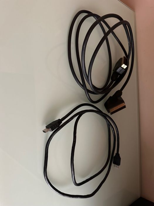 Cabo Scart 21-Pin Preto + cabo HDMI