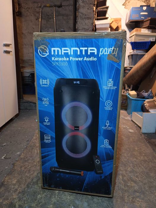 Głośnik Karaoke Manta SPK5300 czarny