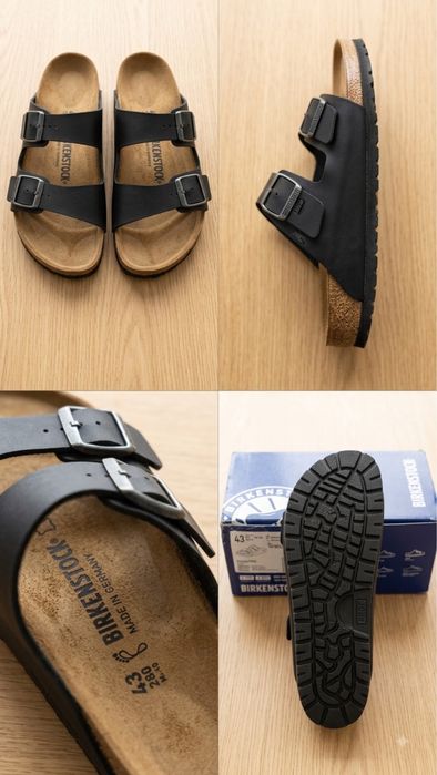 Birkenstock Arizona PROF Pretas (Tam. 43) – Novas na Caixa (Sola Super-Grip)