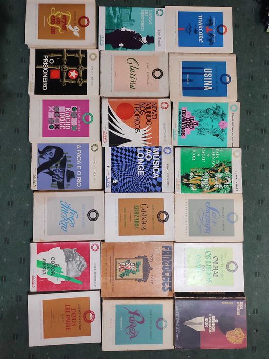 Lote Livros Literatura Edição Livros do Brasil - Cada 3 €