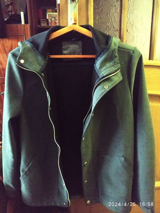 Куртка Зара хорошее состояние мужская