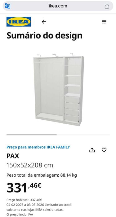 IKEA PAX Roupeiro // IKEA PAX wardrobe