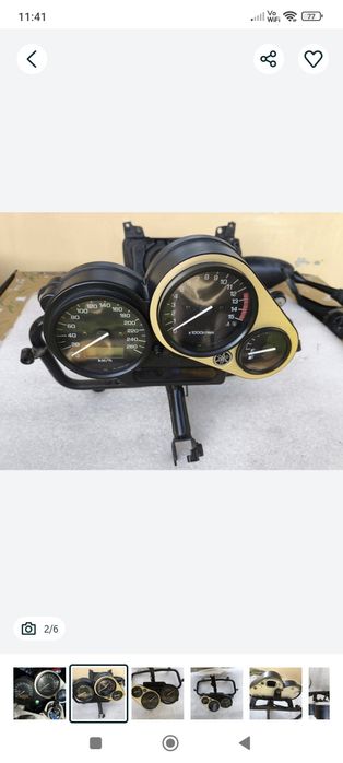 Yamaha fzs Fazer 600 stelaż licznik