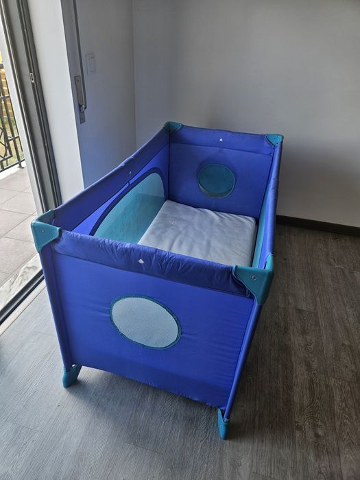 Berço parque Chicco Easy Sleep azul
