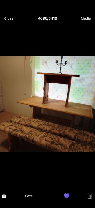 Стіл і лавочки гарний стан. Читайте опис з цінами