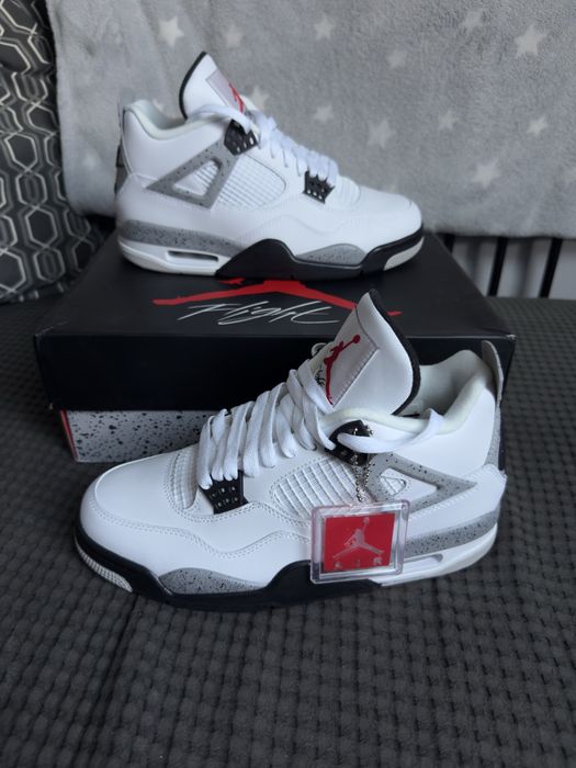 Jordan 4 Retro White Cement